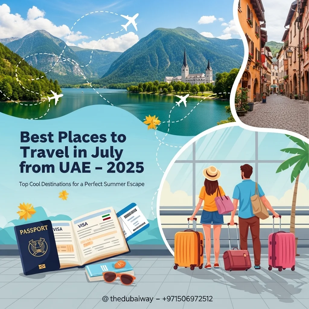 best places to travel in july