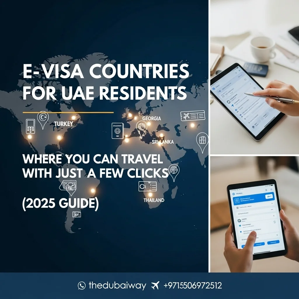 e-visa countries for UAE residents